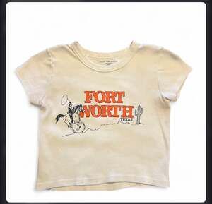 Brandy Melville Fort Worth Texas Ashlyn Baby Tee Crop Top